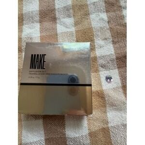 MAKE Beauty Diffusion Set Translucent Pressed Powder 0.26oz 7.5g NIB